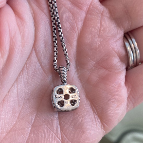 David Yurman Prasiolite Petite Albion Necklace - Picture 6 of 6